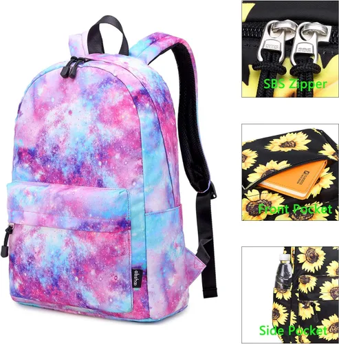 Miniatura 4 de Abshoo Mochila ligera y resistente al agua para niñas adolescentes mochila escolar con lonchera