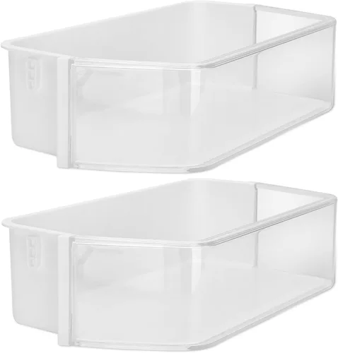 Miniatura 9 de DA97-12657A Refrigerador Puerta Izquierda Estante de Repuesto para Refrigerador Samsung Piezas RF260BEAESR RF261BEAESR RF261BEAESP Reemplazar