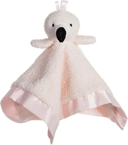 Miniatura 3 de Apricot Lamb Manta de seguridad de animales de peluche con diseño de pájaro flamenco, manta de personaje para guardería, de lujo, para acurrucarse