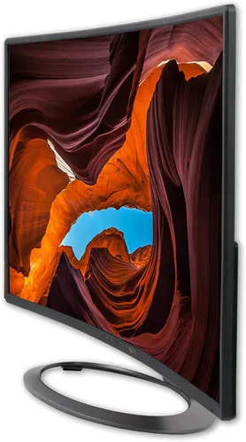 Miniatura 9 de Sceptre 27 pulgadas Pantalla curva LED 75Hz LED C278W-1920R Full HD 1080P puerto de pantalla HDMI, parlantes VGA, Ultra Thin Metal Black, 1800R