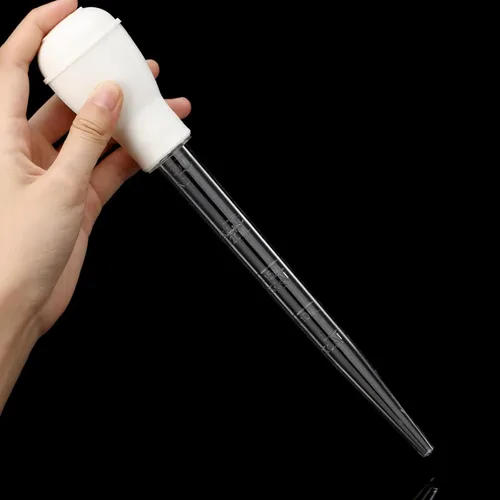 Miniatura 10 de WEAVERBIRD Cambiador de agua manual para pecera, gotero para acuario, 1.0 fl oz (1.0 fl oz), gotero de pipeta limpio para acuario, removedor de Negro
