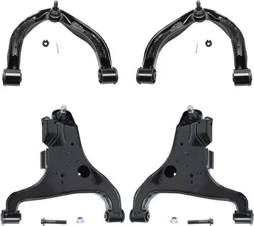 Miniatura 31 de Detroit Axle - Kit de 4 brazos de control delanteros para Ford Mustang 05-10, 2 brazos de control inferiores, 2 puntales 2005 2006 2007 2008 2009