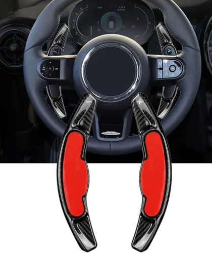 linwei Extensión de palanca de cambios para MINI Cooper, cubierta de palanca de cambios extendida para BMW MINI Cooper F55 F56 F57 F54 F60