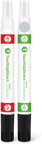 Miniatura 395 de TouchUpDirect NH-578 Taffeta White compatible con Pintura de retoque Honda Exact Match en aerosol - Kit esencial Tafetán Blanco