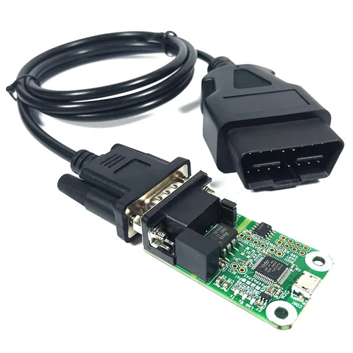 Miniatura 2 de Cable de puerto hembra UART DB9 a OBD2 OBDII 16PIN compatible con el módulo USB a CAN de InnoMaker