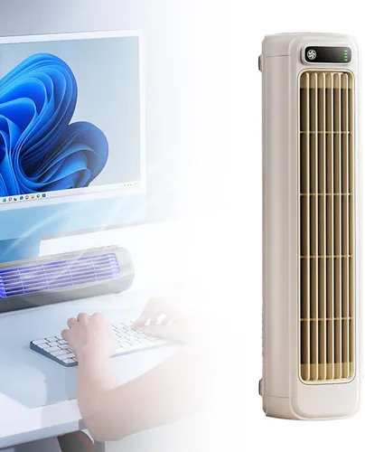 Aire acondicionado portátil Ace 2026, ventilador de refrigeración mejorado con 3 velocidades y pantalla táctil LED, aire acondicionado de carga USB
