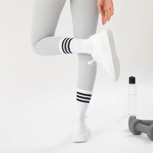 Miniatura 2 de PERFECT CORNER Calcetines de algodón con soporte de arco para entrenamiento atlético, gimnasio, para hombres y mujeres