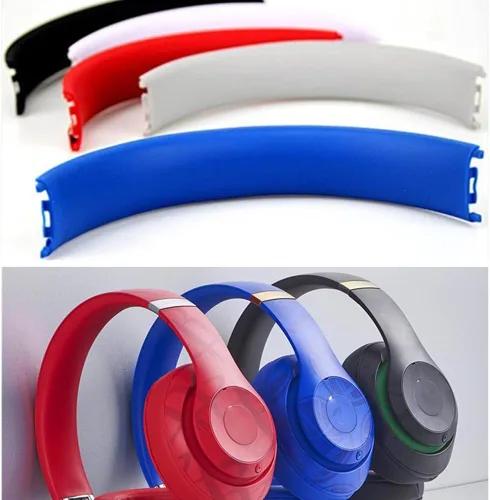 Miniatura 4 de Repuesto de almohadilla de espuma para la cabeza, piezas de reparación compatibles con Beats por Dr.Dre Studio 3.0 Studio 2.0 con cable/inalámbrico