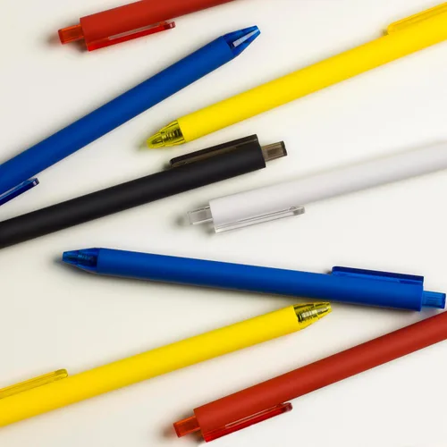 Miniatura 8 de CRYLLIS Bolígrafos a granel, paquete de 50 bolígrafos para bolígrafos de tinta negra, escritura suave, sin manchas, suministros de oficina, regalos