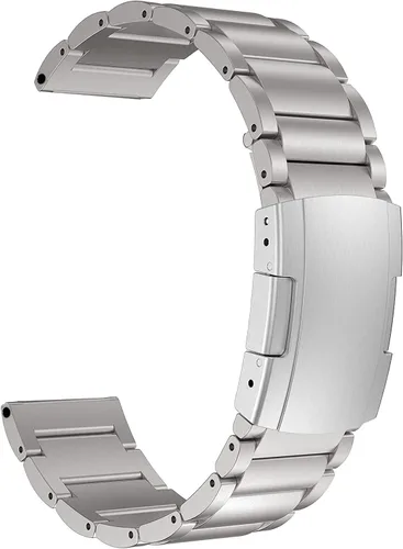 Miniatura 11 de Correa de titanio, pulsera de eslabones de metal ligera de 0.866 pulgadas, compatible con Samsung Galaxy Watch 3 de 1.772 pulgadas/1.811 pulgadas