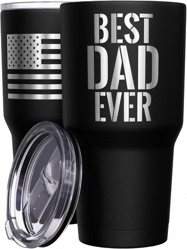 Miniatura 42 de We The People Holsters - Momma Bear - Vaso de café - Taza de viaje de café con bandera americana - Vaso grabado - Vaso termo doble - 30 onzas