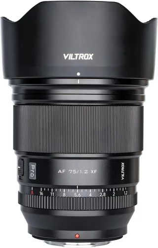 VILTROX PRO 75mm f/1.2 f1.2 Fuji x Montura APS-C Lente Prime para Cámara Fujifilm X Montura X-T5 X-H2 X-H2S X-T30 II X-T4