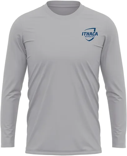 Miniatura 236 de Camisa deportiva de manga larga oficial de la NCAA Collegiate para hombre, con logotipo en el pecho izquierdo, colección Athletic Heather