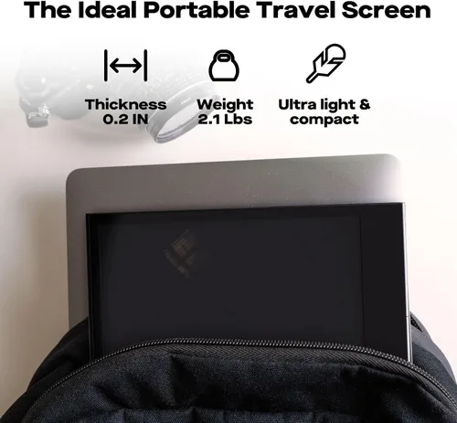 Miniatura 4 de Mobile Pixels Glance - Monitor portátil para laptop, pantalla FHD 1080P de 16 pulgadas, monitor portátil USB-C y HDMI, monitor de viaje