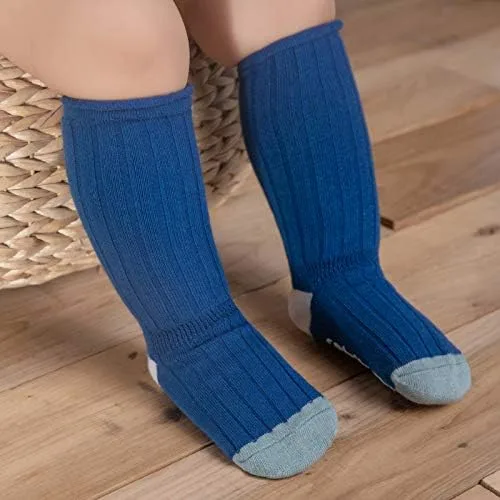 Miniatura 6 de Calcetines de algodón antideslizante para bebés y niños de 6 pares de 0 a 3 años