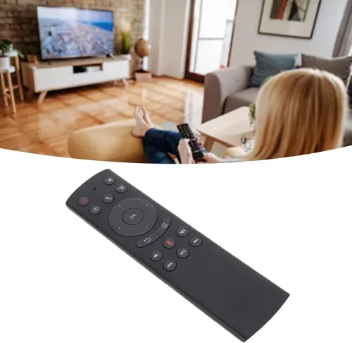 Miniatura 7 de Control remoto de repuesto para caja de TV G10S, control remoto de detección de voz de 2.4G con receptor USB, control de voz para proyector de PC