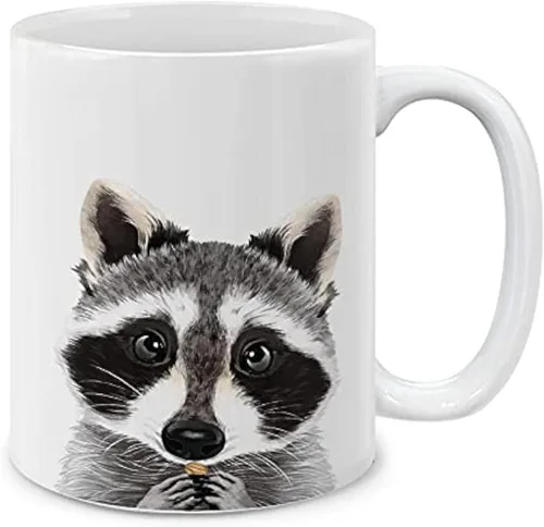 Miniatura 10 de MUGBREW Taza de té de cerámica linda de alpaca de 11 oz
