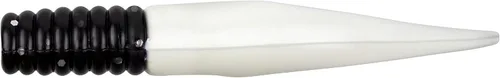 Miniatura 72 de Bobby Garland Slab Slay'R Señuelo de pesca de plástico suave para crappie, equipo de pesca y accesorios, 2 pulgadas, Chartreuse Silver Chartreuse