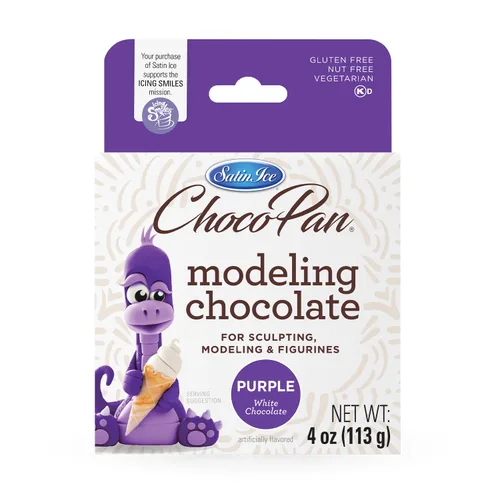 Miniatura 17 de Satin Ice ChocoPan - Chocolate blanco brillante para modelar (1 libra) para decoración de pasteles