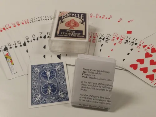 Miniatura 7 de Bicycle Baraja de 500 cartas de seis manos