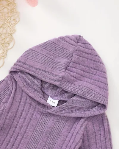 Miniatura 10 de Renotemy Conjunto de ropa para bebé recién nacida, para otoño e invierno, manga larga, pantalones, lindo conjunto de ropa para bebé niña
