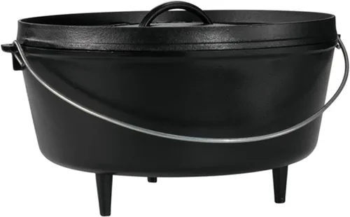 Miniatura 13 de Horno holandés, de Lodge, para campamentos, Negro