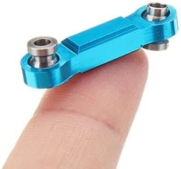 Miniatura 6 de Para WLtoys 1/18 RC Car K929 A959 A969 A979 K929 A959-B Piezas de actualización de metal 25T Servo brazo de bocina de dirección + varilla de timón