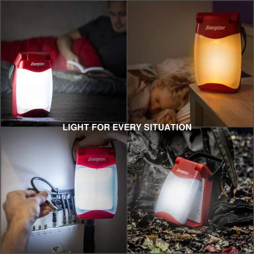 Miniatura 7 de Energizer Linterna LED plegable para campamento, IPX4, resistente al agua, para campamento, pesca, al aire libre, corte de energía, luces compactas