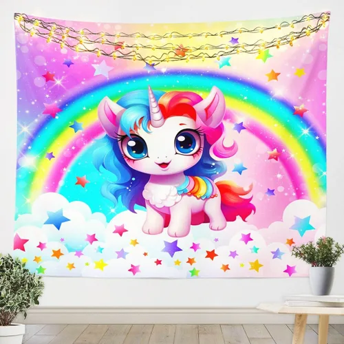 Miniatura 13 de Manfei Tapiz de ciervo para niños, diseño de ramas muertas de camuflaje, decoración rústica de granja, decoración de habitación de niños y niñas