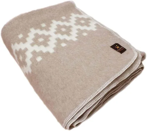 Miniatura 21 de Manta gruesa de lana de alpaca para acampar al aire libre o uso en interiores, diseño étnico, suave lana peruana de alpaca disponible en tamaño Gris
