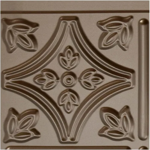 Miniatura 6 de FASÄDE Panel decorativo de vinilo estilo tradicional/patrón 1 en Cashmere (muestra de 6x6 pulgadas)