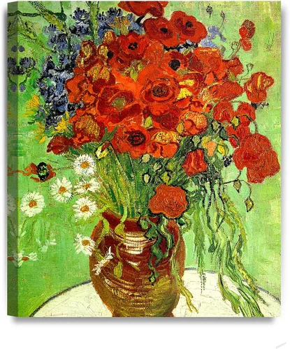 Miniatura 51 de DECORARTS - Serie de pinturas enmarcadas de Vincent Van Gogh (favoritos) – impresión giclée de arte en lienzo.