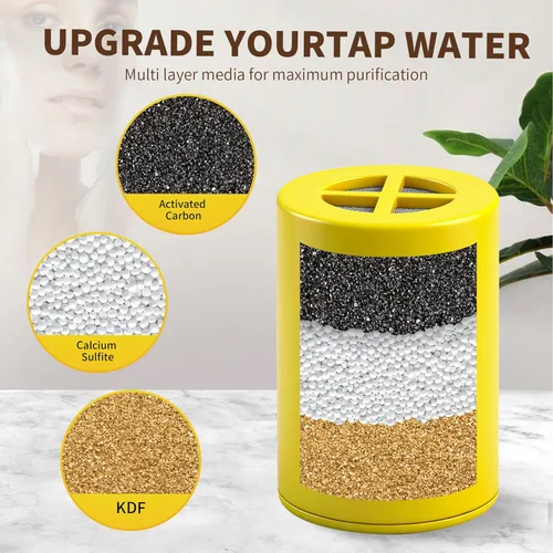 Miniatura 3 de Filtro de ducha de repuesto compatible con filtro Afina para ducha y filtro de ducha, para agua dura, elimina cloro y otras impurezas, paquete de 1