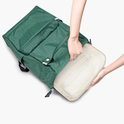 Miniatura 7 de Cubos de embalaje, organizadores de equipaje de viaje con bolsa de aseo