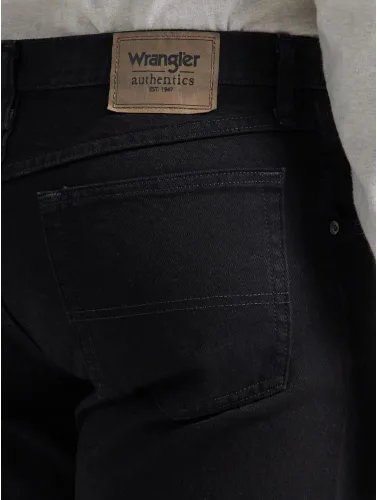 Miniatura 4 de Wrangler Authentics Jeans clásicos para hombre, corte holgado, con 5 bolsillos de algodón