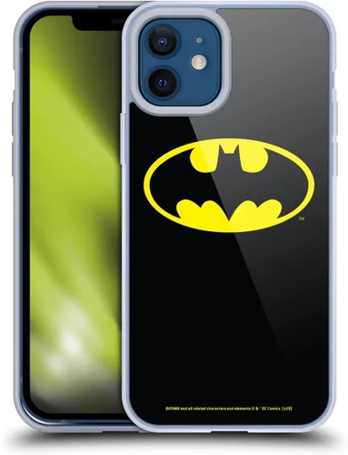 Miniatura 207 de Head Case Designs Funda de gel con licencia oficial de Batman DC Comics Bat Signal Logos [protección de grado militar] compatible con Apple iPhone 7