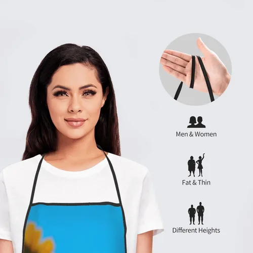 Miniatura 7 de Delantal personalizado, diseño personalizado, nombre, texto, foto, logotipo, chef, delantal de cocina, delantal de cocina impermeable, para hombres