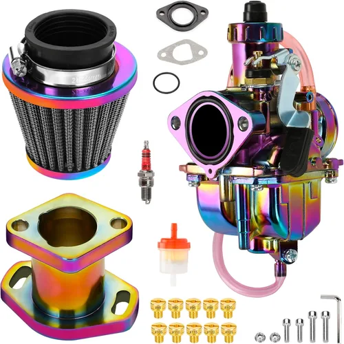 Miniatura 11 de FVRITO - Carburador de alto rendimiento VM22 de 26 mm para Predator 212cc 196cc Coleman CT200U BT200X Mini Bike KT196 Go Kart GX160 GX200 6.5hp