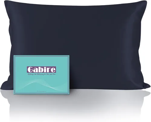 Miniatura 7 de Gabire Funda de almohada de seda de morera para cabello y piel, evita el acné, fundas de almohada de seda real de ambos lados, funda de almohada