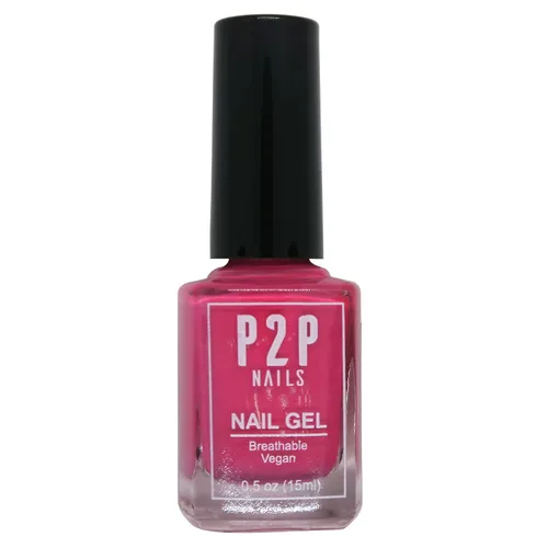Miniatura 12 de P2P Nails Esmalte de uñas en gel vegano rosa – Esmalte de uñas de secado rápido – Gel de uñas de textura suave en colores vibrantes – Esmalte en gel