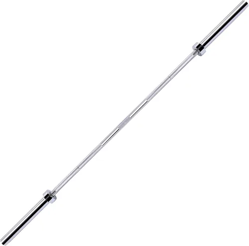 Miniatura 9 de Fitvids 2 Inch Olympic Barbell Bar, 5/6/7 Feet Bar with Collar for Home Gym Strength Training, weight lifting, Bench Press, 700 LB Capacity