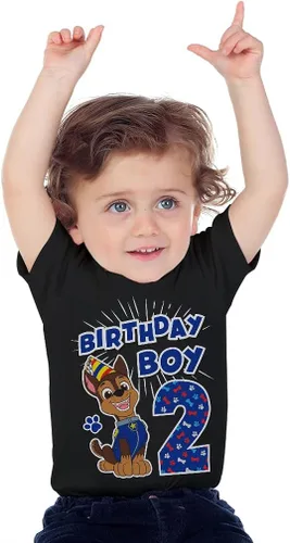 Miniatura 3 de Paw Patrol - Camisa de 2 cumpleaños para niños de 2 años