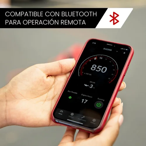 Miniatura 6 de Honda EU2200ITAN Generador inversor portátil súper silencioso de 2200 vatios y 120 voltios con CO-Minder