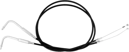 Cable de Acelerador para Motocicleta Compatible con Harley Sportster Iron XL 883 1200 Dyna Softail Road King (Tamaño: 35.43 pulgadas)