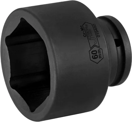 Miniatura 5 de JETECH Toma de impacto estándar de 3/4 de pulgada de 0.748 in, enchufe de impacto métrico de 6 puntos, acero de aleación de molibdeno cromado