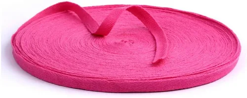 Miniatura 23 de Cinta de sarga de algodón de 54 yardas de 3/8 pulgadas de ancho (0.394 in) de ancho, cinta de sarga en espiga para manualidades, costura, ropa