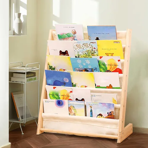 Miniatura 8 de Estantería de pie, estante de almacenamiento, estante organizador de libros para niños, estantes organizadores de juguetes, estantes
