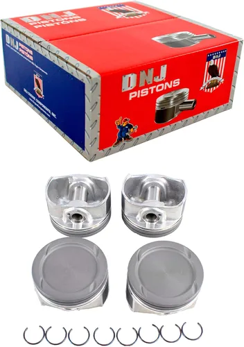 DNJ Juego de pistones P343 estándar para Buick 2011-2021, Chevrolet Cruze, Cruze Limited, Encore 1.4L L4 16V DOHC 1364cc