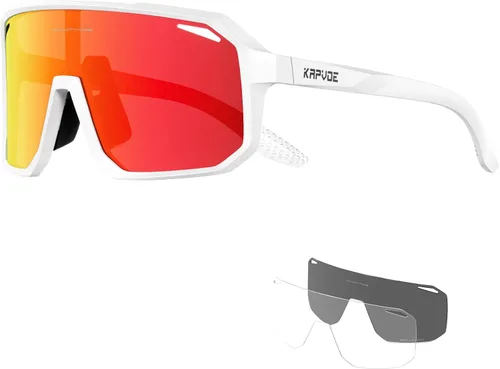 Miniatura 22 de KAPVOE Gafas de sol polarizadas para ciclismo, deportes, UV400, para correr, pesca, béisbol, para hombres y mujeres, K62 Azul