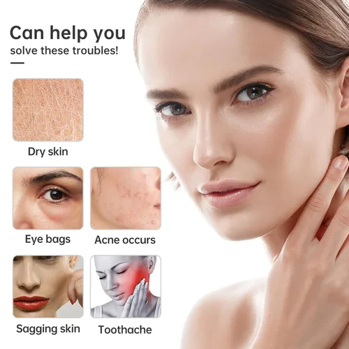 Miniatura 6 de Rodillo de hielo para cara y ojos, rodillo de hielo de belleza facial, herramientas para el cuidado de la piel, cubo facial de hielo, masaje facial
